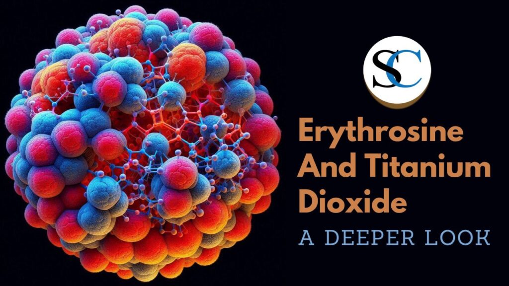 Erythrosine And Titanium Dioxide